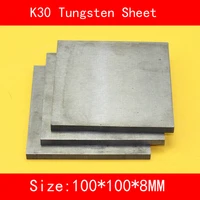 8100100mm tungsten sheet grade k30 yg8 44a k1 vc1 h10f hx g3 thr w tungsten plate iso certificate