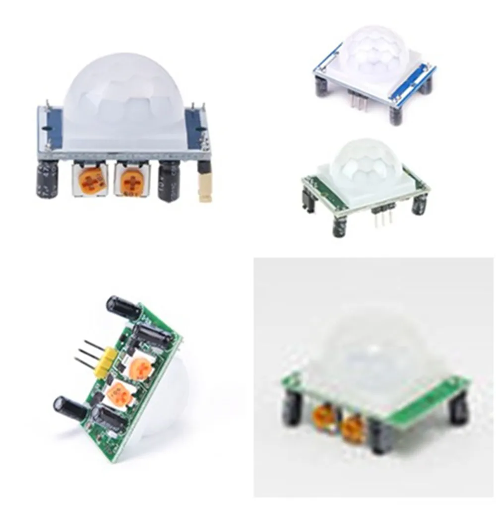 DC 4 5 V 20 SR501 HC Отрегулируйте пироэлектрический инфракрасный PIR модуль движения