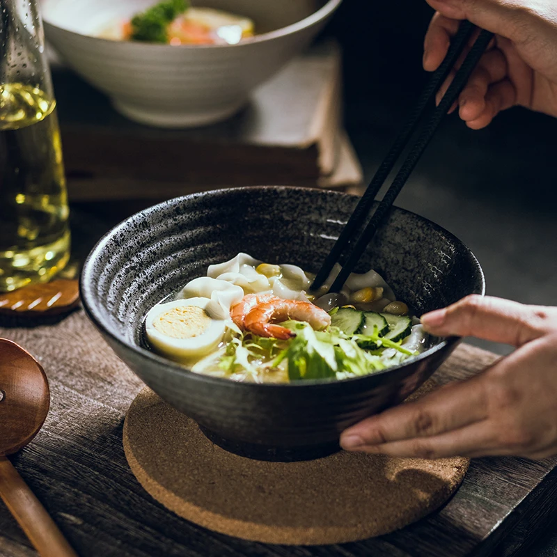 4 5/5 5/6 5/8/9 дюймов японская керамическая миска Ramen большая ГОВЯЖЬЯ лапша суп