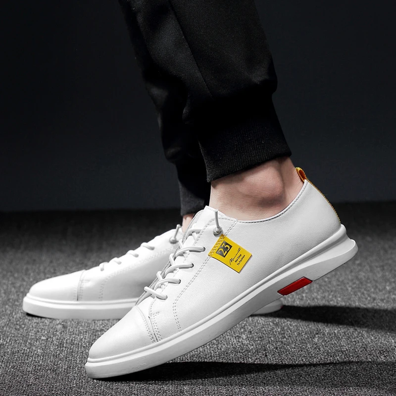 New Arrival Spring Summer Men Skateboarding Shoes Lace Up Breathable Casual Trainers Fashion Sneakers Plus Size 37-45 | Обувь