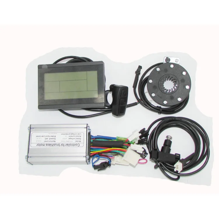 Бесплатная доставка 36В контроллер LCD комплект LCD3 дисплей PAS Набор для e-bike Датчик