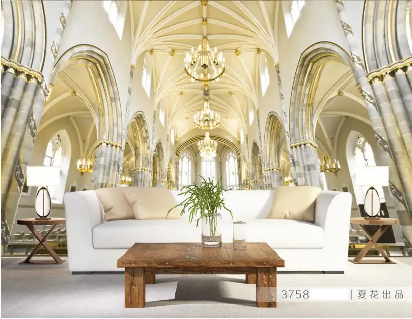 3D rmurals luxury custom romantic european architecture wallpapers for living room sticker non-woven desktop wallpaper | Обустройство