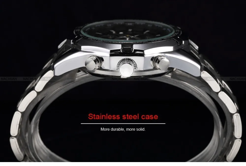 Часы наручные WINNER Мужские автоматические брендовые Классические Механические