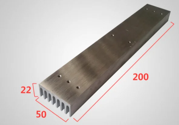 Быстрая бесплатная доставка теплоотвод экструзии высокомощный электронный