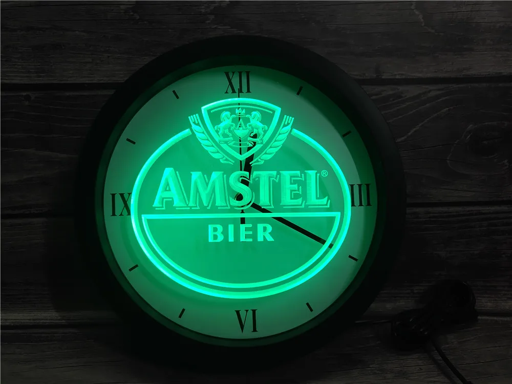 0A024 Amstel пивной бар приложение RGB 5050 светодиодный неоновый светильник знаки