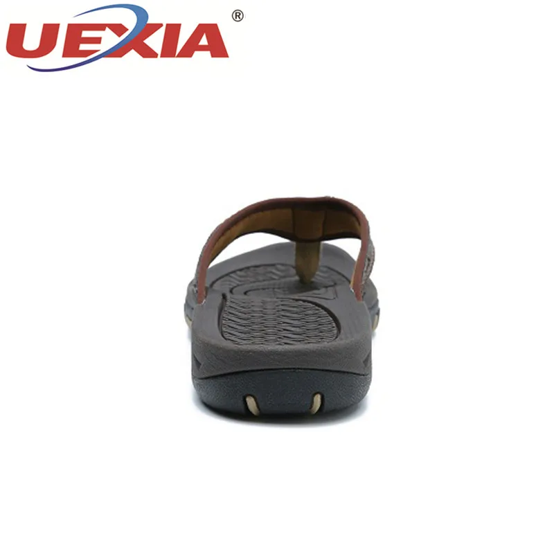 UEXIA 2018 Brand Slippers Men Indoor House Home Outdoor Beach Flip Flops Flats Shoes Summer Slides Slipper | Обувь
