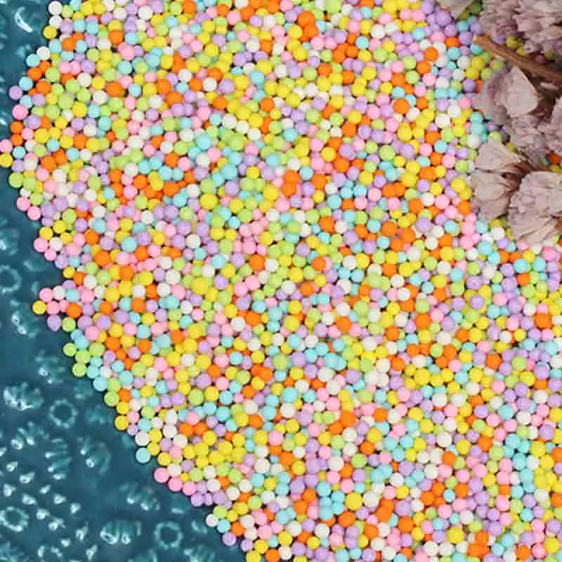 Маленькие цветные бусины искусственный сахар сделай сам Шоколадный леденец
