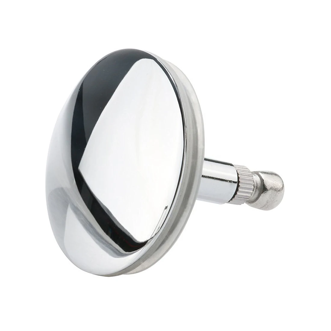 

JFBL Hot Chrome Bathtub Basin Drain Stopper Plug Bathroom Bath Plug Bathtub Drain Silver