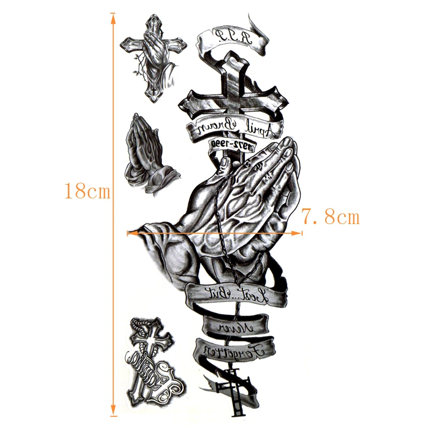 5 шт. водостойкие временные татуировки для мужчин на хну|tattoo sticker|henna tattoo stickerstemporary