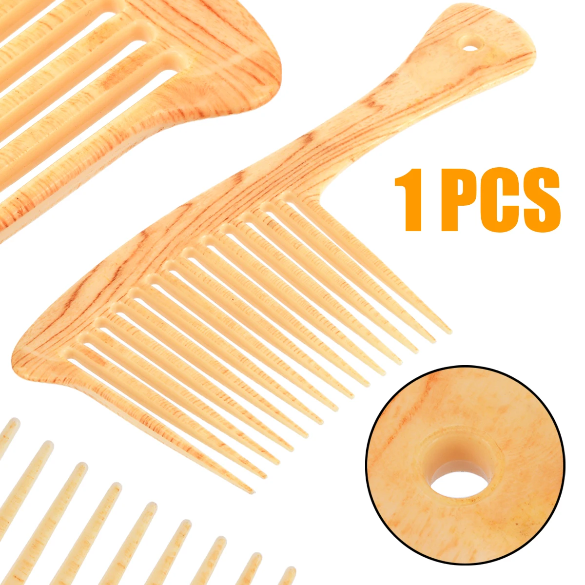 

Hair Hairdressing Combs Large Wide Tooth Detangling Rake Comb Brushes for Girls Salon Hair Styling Tool