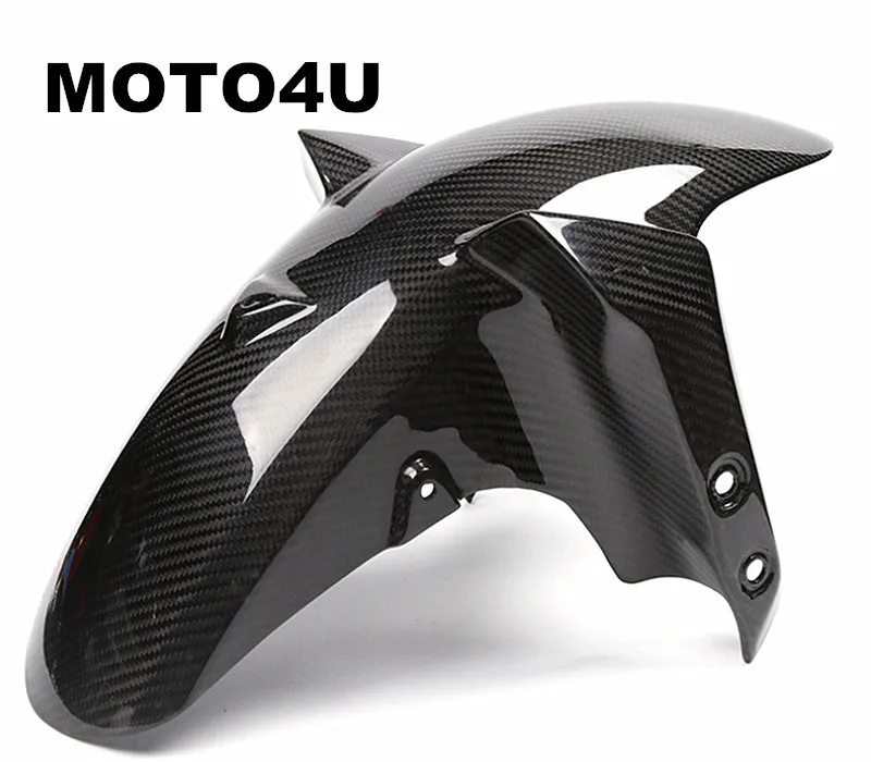

MOTO4U For Yamaha MT09 MT-09 FZ-09 2014-2017 Motorcycle Carbon Fiber Front Fender Splash Mud Dust Guard Mudguard Tire Tyre Cover