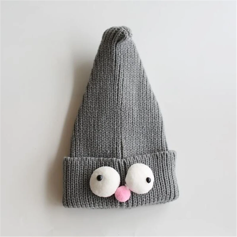 7 цветов Осень-зима шерсть вязаные очень мягкие детские шапки высокоэластичная