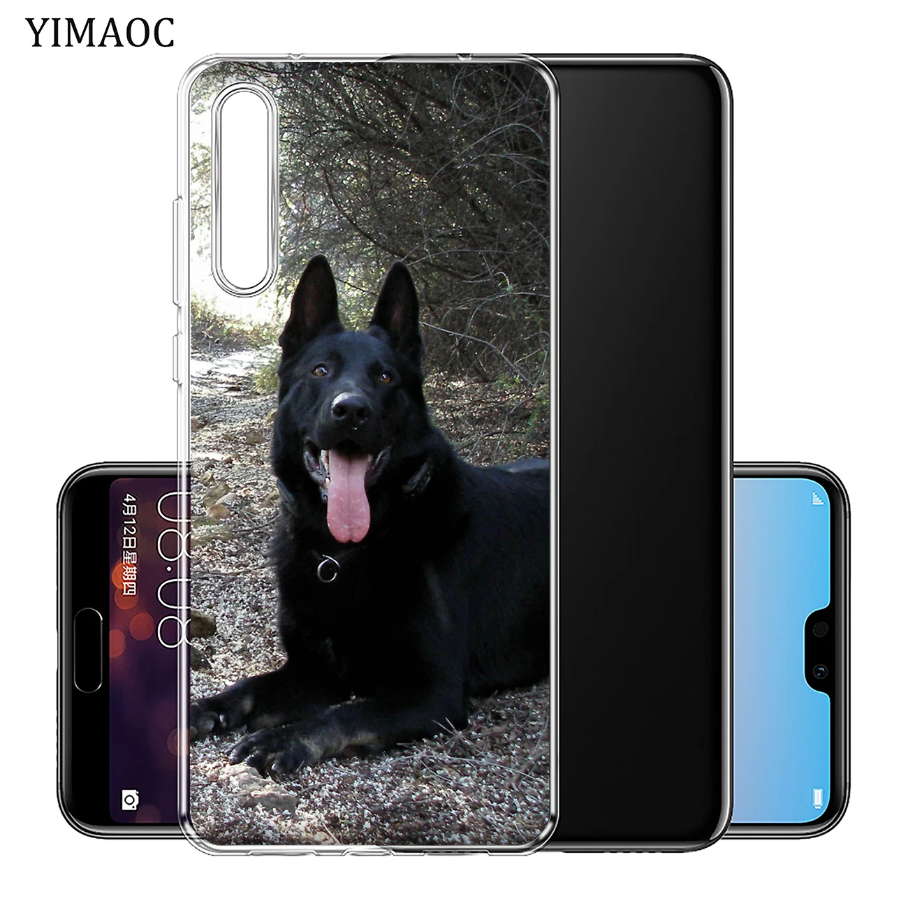 Мягкий силиконовый чехол YIMAOC для телефона Huawei Y7 Y6 Y9 Prime 2018 Honor 20 10 8 8C 8X 9X 9 Lite 7X 7C 7A