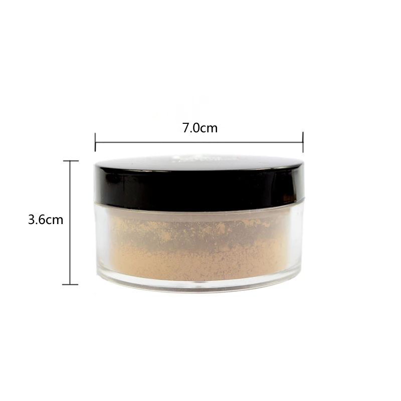 Любовь Альфа 9 Цвета рассыпчатая пудра бренд основа под макияж длительный