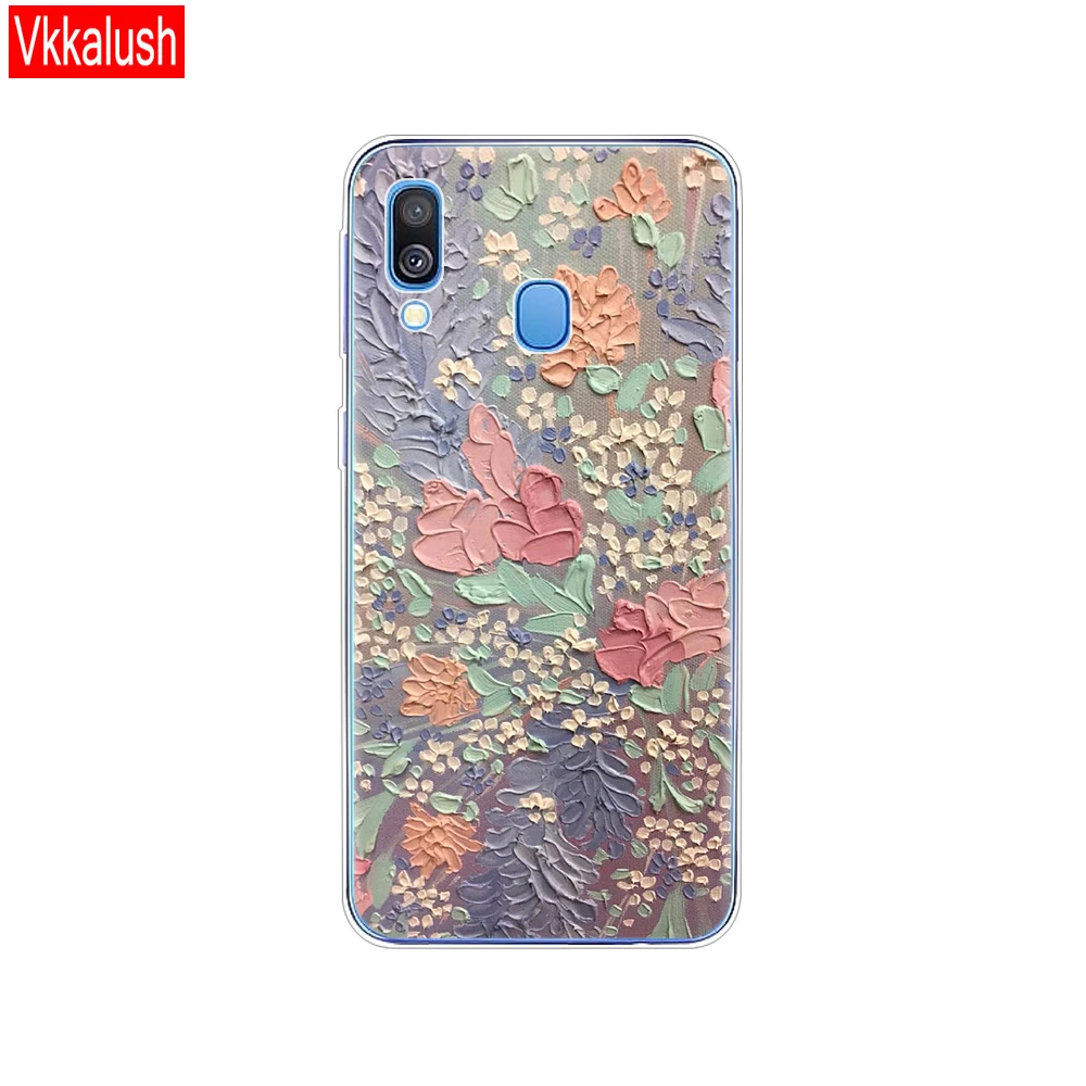 Чехол для телефона, чехол для samsung A40, мягкий силиконовый чехол на заднюю панель для samsung Galaxy A40 A405, SM-A405F, A405F, мультяшная задняя крышка - Цвет: 80137