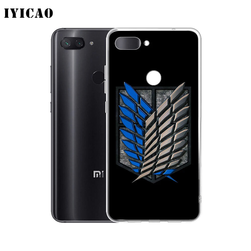 IYICAO Attack On Titan Logo Soft Silicone Phone Case for Xiaomi Redmi 4A 5A 6A Note 7 6 5 Pro Plus 4X Prime Cover | Мобильные