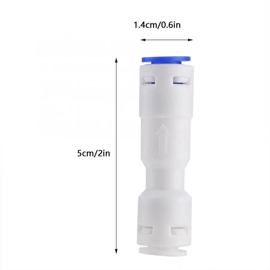Air Tight Quick Connect Check Valve Water Reverse Pipe Connector for CO2 Atomizer Aquarium Accessories | Дом и сад