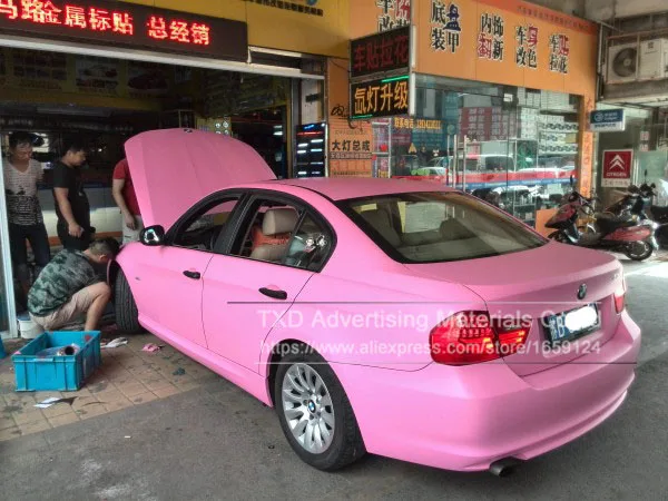 Матовая розовая фотопленка с воздушными пузырьками 1 52*30 м|foil strip|film seatfoil nails |