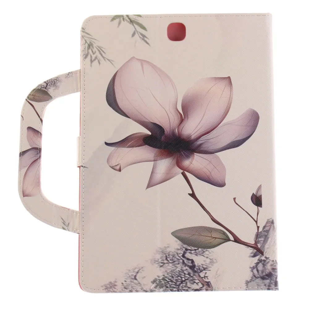 Case For Samsung Galaxy Tab A 9.7 sm-T550 Flip PU Leather Cover for SM T550 T555 Handle Stand | Компьютеры и офис
