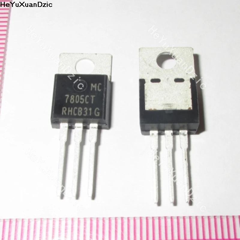 

10Pcs/ lot MC7805CT 7805CT 7805 TO-220 IC REG LINEAR 5V 1.5A TO220 New Original Product