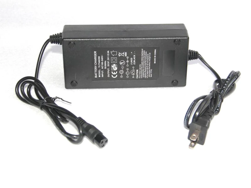 Зарядное устройство для электроскутера Citycoco 60V 2Ampere EU US port plug - Цвет: Regular US PORT
