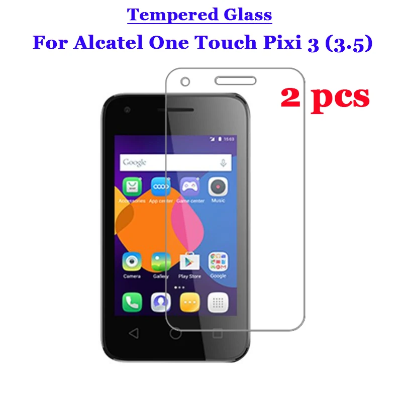 2 шт./лот для Alcatel Pixi3 3 5 закаленное стекло 9H 2.5D Премиум Защитная пленка One Touch Pixi OT