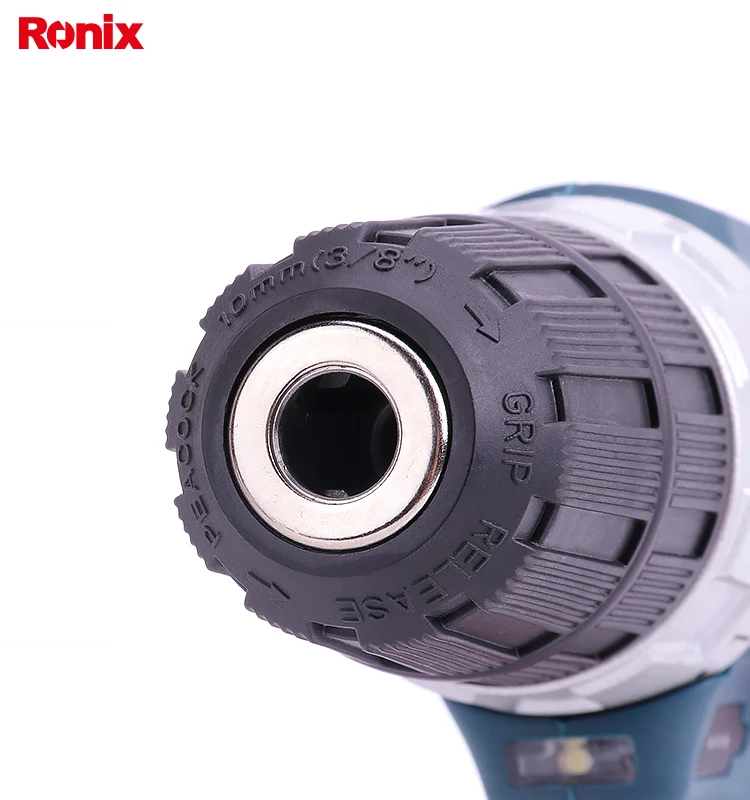 Ronix 12 В аккумуляторная дрель-шуруповерт портативный бесщеточный дрель с высококачественной моделью 8612C