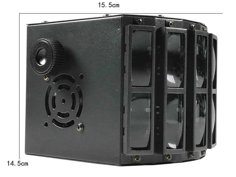 2 шт./rgbw 4in1 лампа-бабочка свет с эффектом луча DMX512 обеспечивают работу совместного освещения