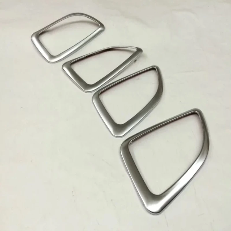 Автомобильный Стайлинг ABS хромированные автомобильные чехлы внутренняя дверная