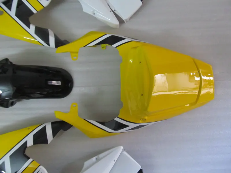 Набор обтекателей для мотоцикла YAMAHA YZFR6 03 04 05 YZF R6 YZF600 2003 2004 2005 ABS Желтый Белый