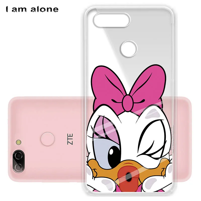 Solf TPU BT12 Чехлы для телефонов I am alone для zte Blade V9 Vita, 5,45 дюймов, мягкие сумки из ТПУ, Модный милый мобильный телефон для zte V9 Vita - Цвет: Solf TPU BT12