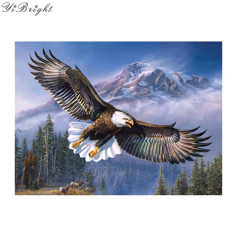 Набор для алмазной вышивки Орлан в небе|diamond painting eagle|diamond paintingdiy diamond |