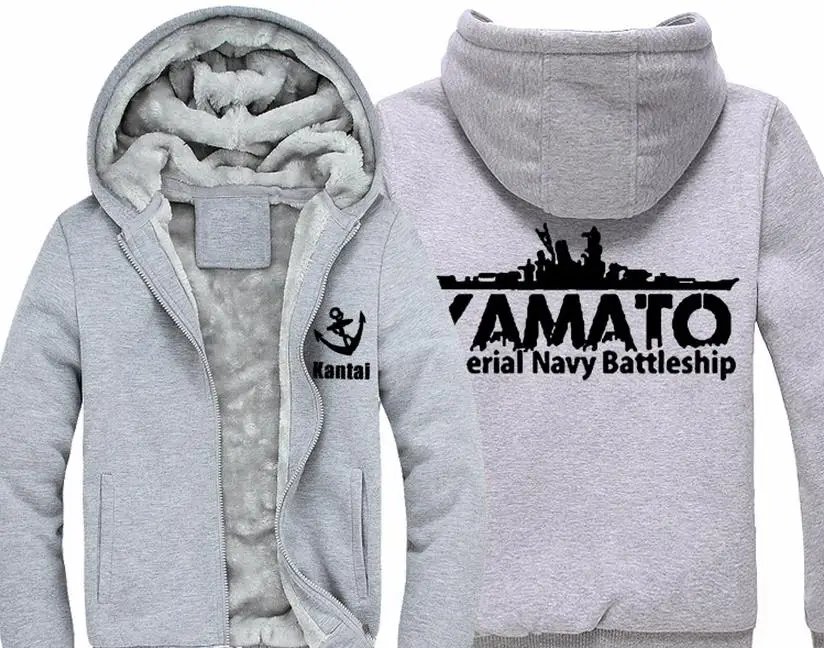 Поражает Толстовка игры World of Warships куртка зимний, мужской, плотный флис молния световой поражает кофты