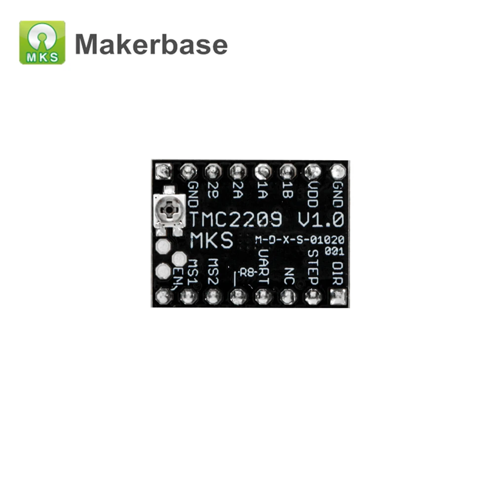 5 шт. MKS TMC2209 UART шаговый двигатель модуль драйвера бесшумный драйвер StepStick VS TMC2208 TMC2130 для MKS SGen L плата части 3d принтера