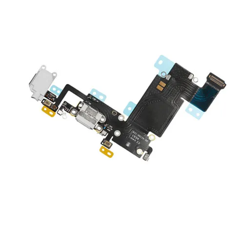 1psc Загрузочного люка Connector с Наушников Audio Jack Flex Микрофон для Iphone 6s Plus 5.5