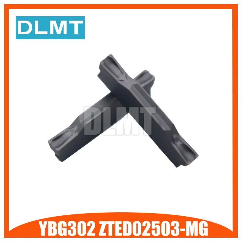 10pcs/set ZTED02503-MG YBG302 Grooving blade for Stainless steel/Steel PVD Coated grooving &amp turning inserts | Инструменты