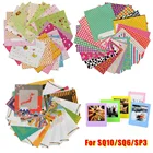 60x фильм Мультфильм сообщения наклейкикрасочная стойка фоторамканастенный альбом для Instax Square SQ20 SQ10 SQ6 SP3 фильмы DIY дневник