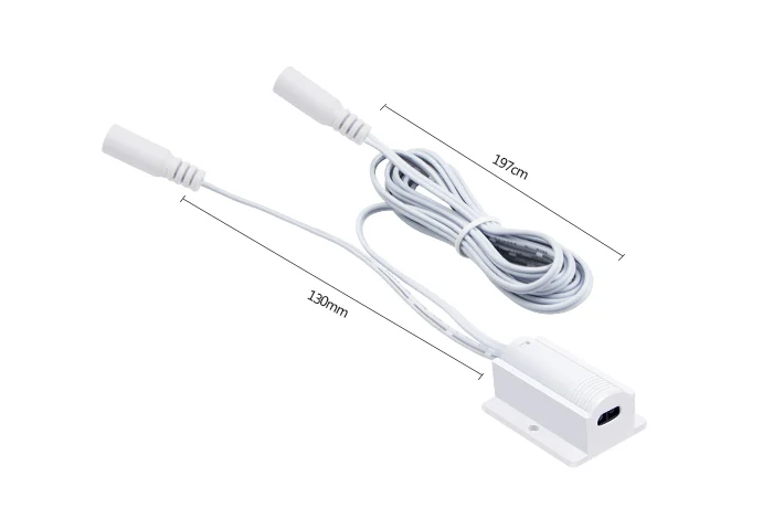 DC Connector ИК ручной датчик развертки умный переключатель DC 12 В/24 В прерыватель DC 2510 Разъем ручной волновой светильник переключатель движения для светодиодный полосы - Цвет: DC Connector