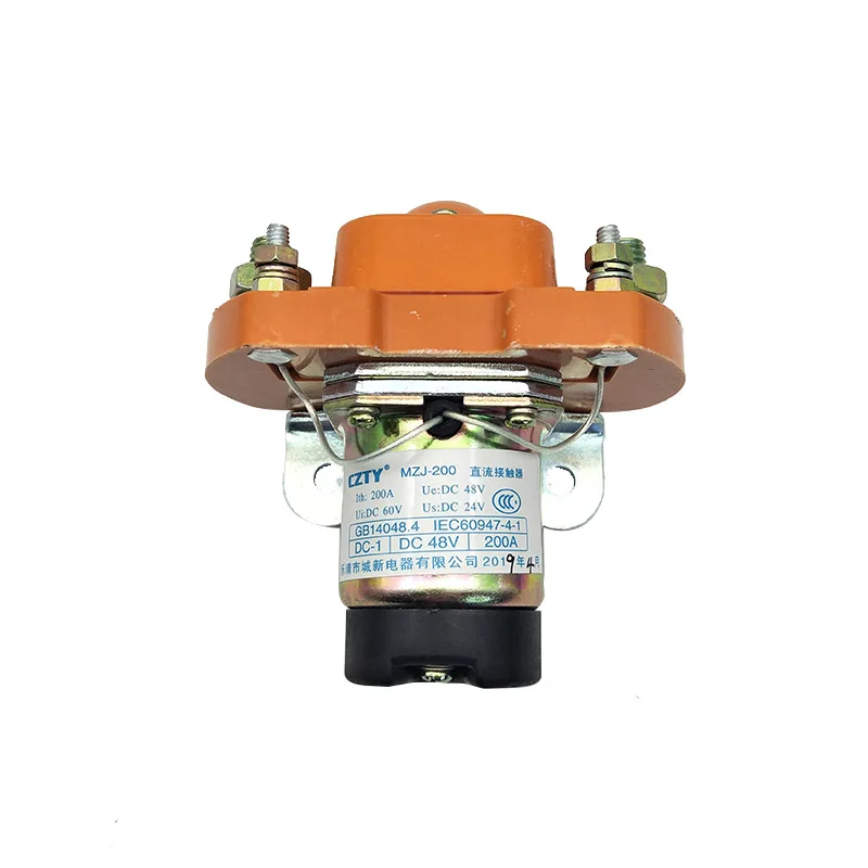 MZJ-200A DC24V Coil Main Contact 1NO 200A Direct Action Solenoid DC Contactor | Обустройство дома