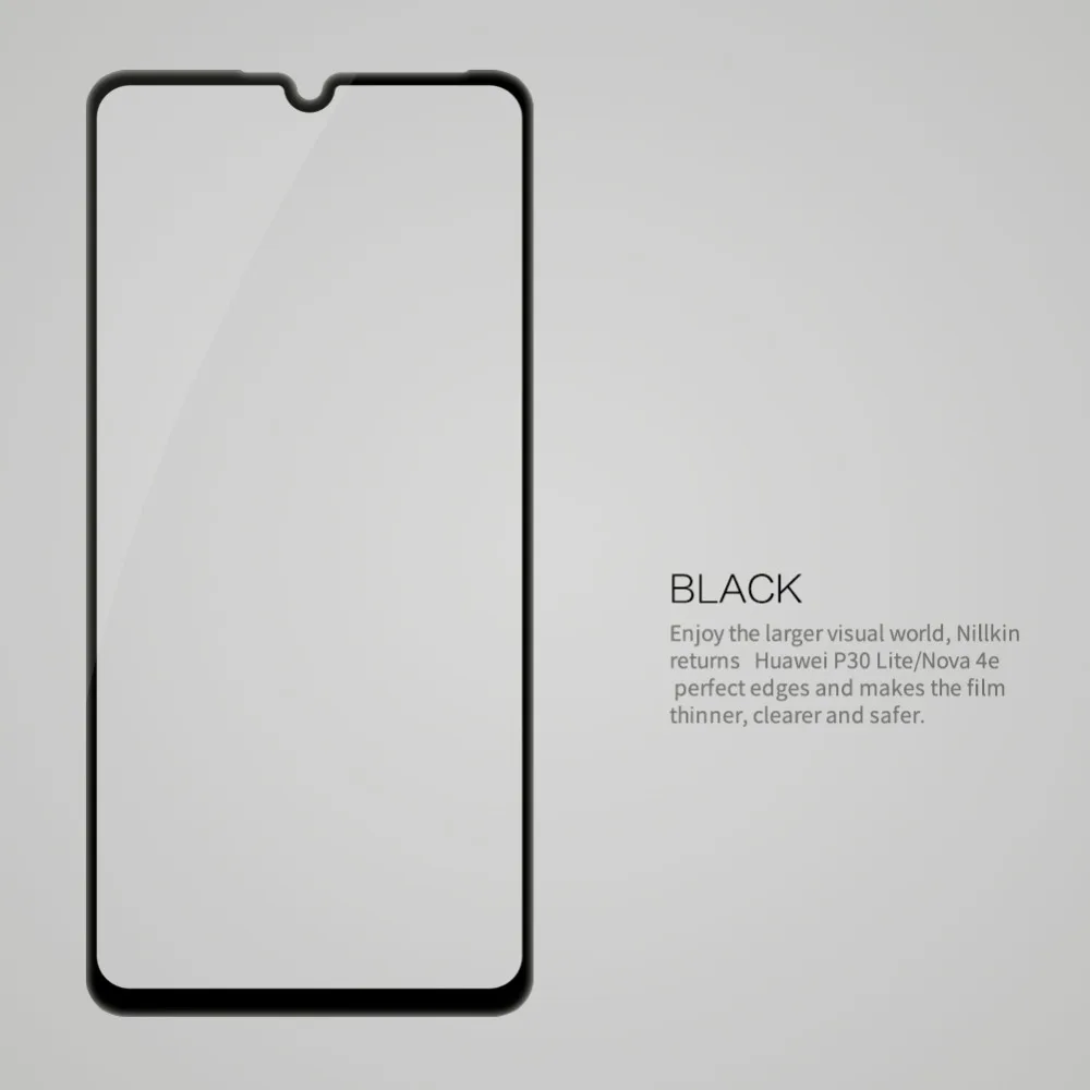 Huawei P30 Lite стекло Nillkin CP+ 2.5D полное покрытие закаленное стекло протектор экрана ультра-тонкий для huawei Nova 4E Nilkin HD Стекло