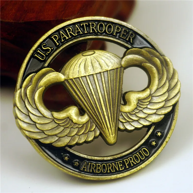 Монета военно воздушных сил США сувенирная копия 100% оригинала полых