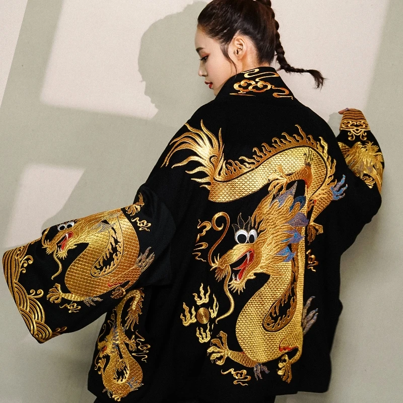 Кимоно женское в стиле Харадзюку юката модная уличная одежда geisha для косплея