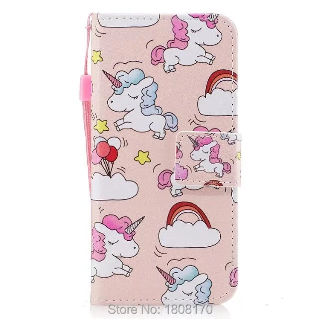 Кожаный чехол кошелек с цветком Ловец снов для Iphone 7 Plus I7 6 6S SE 5 5S Huawei P10 P8 Lite 2017