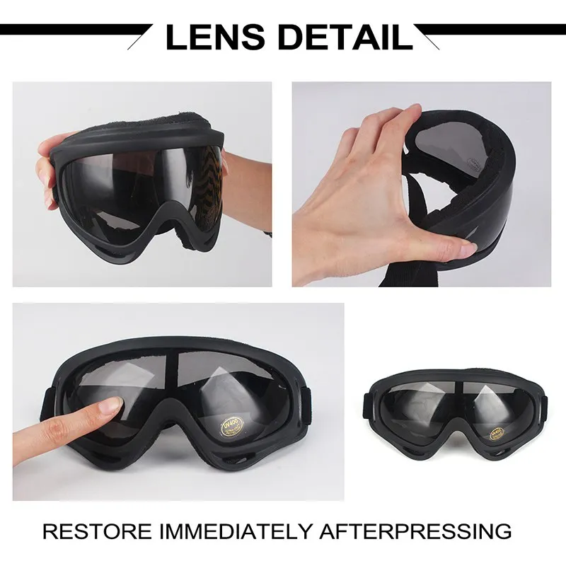 Balight полумаска для лица из стальной проволочной сетки тактические очки UV400 +