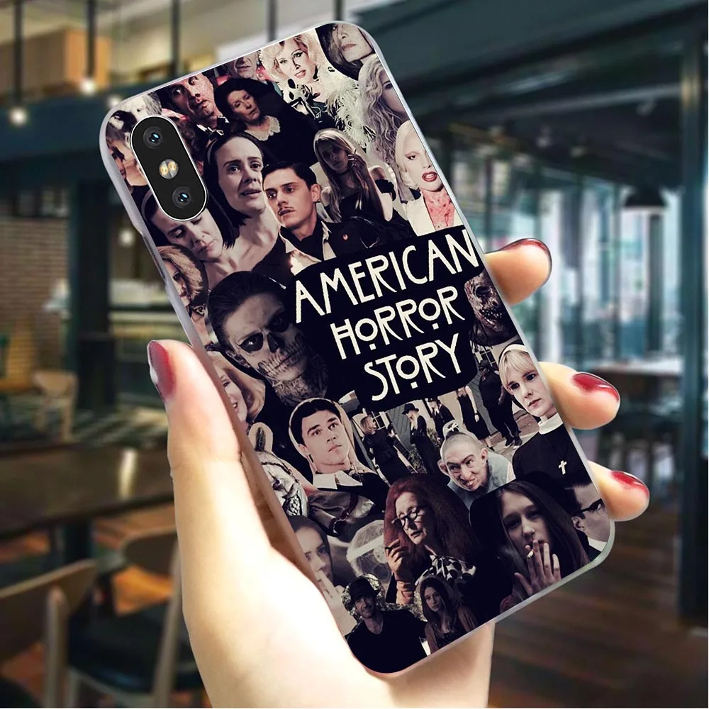 K1021410 ТВ American Horror Story чехол для телефона чехол для iPhone 5S 5 SE 6 6S Plus/6 Plus/6 S Plus 7 8/7 8 плюс X XS XR Xs Max жесткий чехол с принтом - Цвет: K1021410