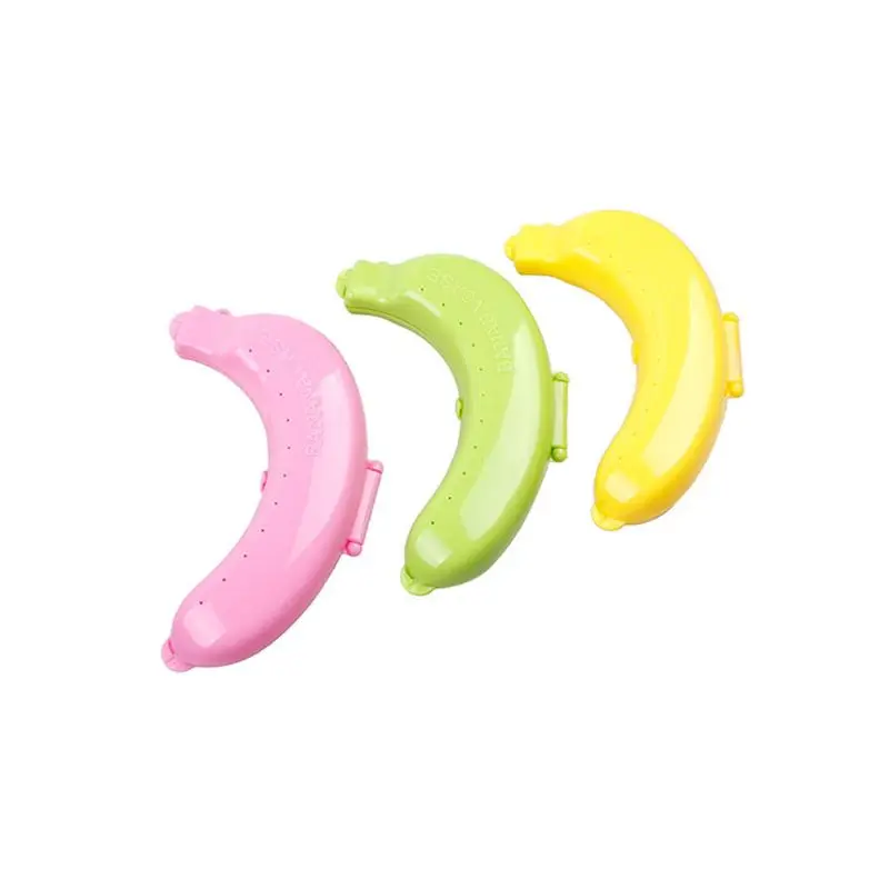 D7YD Banana Saver BPA-Free Outdoor Travel for Case for Work Commutes Gym Visits Yellow Banana Saver Guard 195 x 130 x 44mm