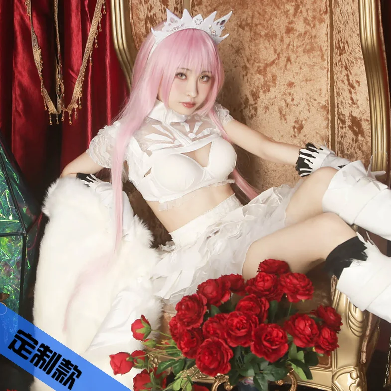 [На заказ] аниме Fate/Grand Order Medb горничная одежда Униформа платье Косплей Костюм