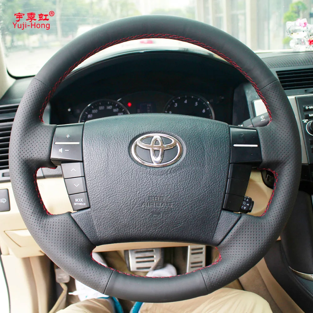 Чехлы на рулевое управление Yuji Hong чехол для Toyota MARK X REIZ 2006 2009 сшитый вручную