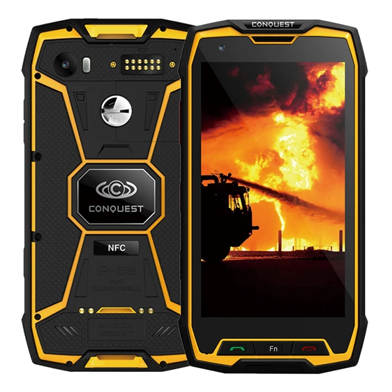 Conquest S9 смартфон с 5 дюймовым дисплеем восьмиядерным процессором ОЗУ 6 ГБ ПЗУ 64 Android