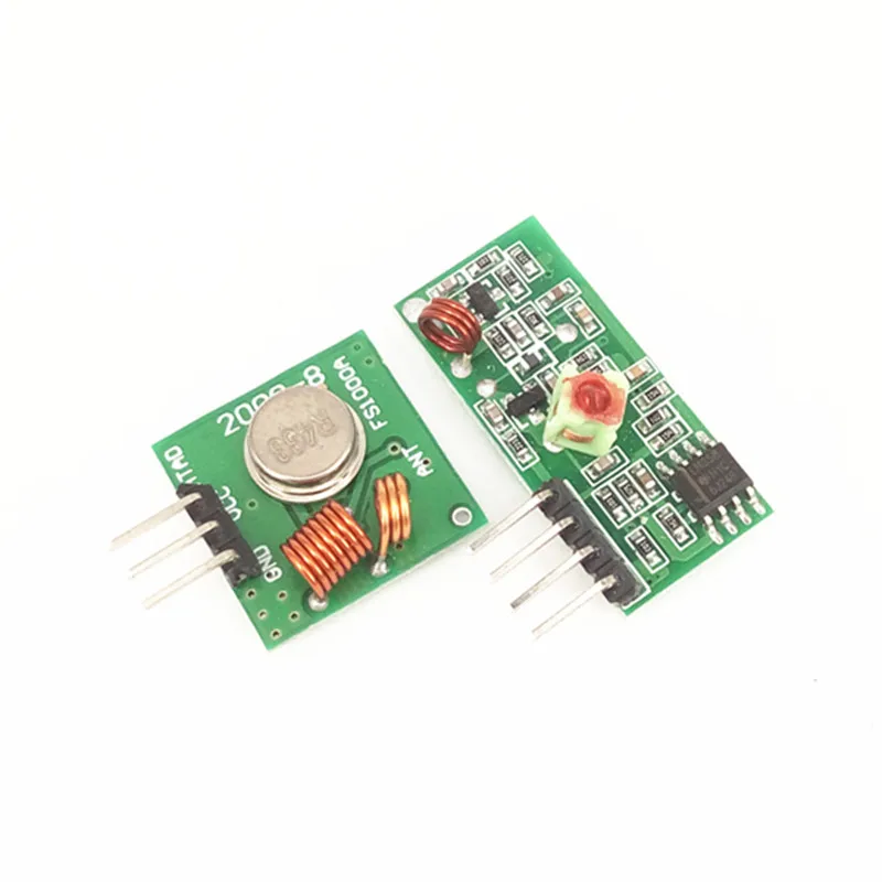10set 315Mhz/433Mhz Rf Transmitter and Receiver Module Kit for arduino Raspberry pi Wireless Diy | Электронные компоненты и